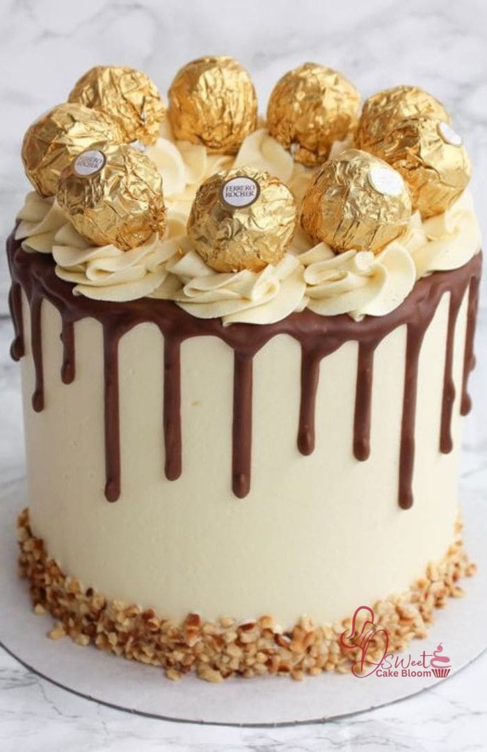 Heavenly Ferrero Rocher Cake in Lahore